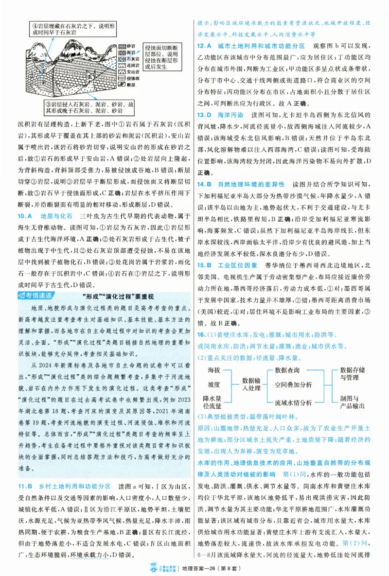 2025《金考卷&middot;特快专递&middot;第3期&middot;地理》答案_2025高中教辅（后续还会更新新习题试卷）_2025版《金考卷特快专递》_2025版金考卷特快专递第三期地理