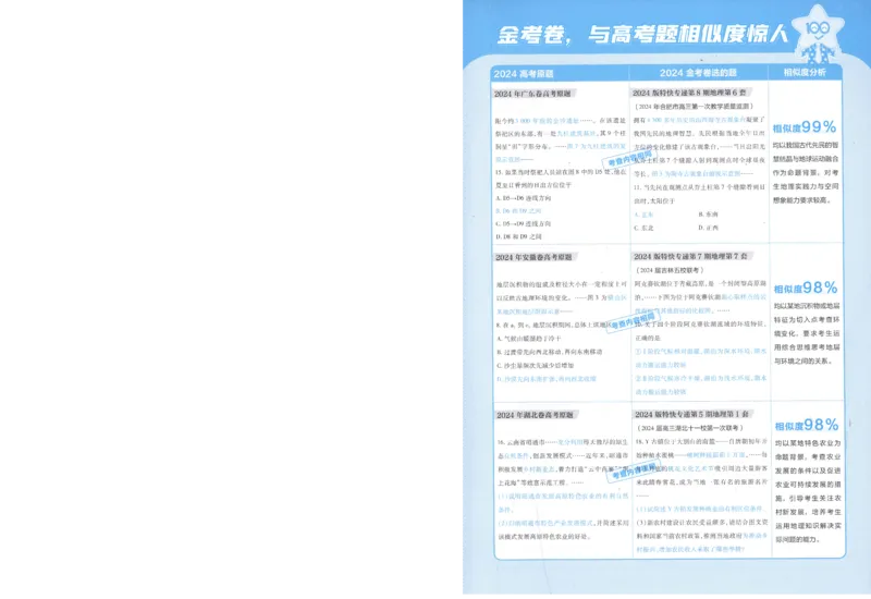 2025《金考卷&middot;特快专递&middot;第3期&middot;地理》答案_2025高中教辅（后续还会更新新习题试卷）_2025版《金考卷特快专递》_2025版金考卷特快专递第三期地理