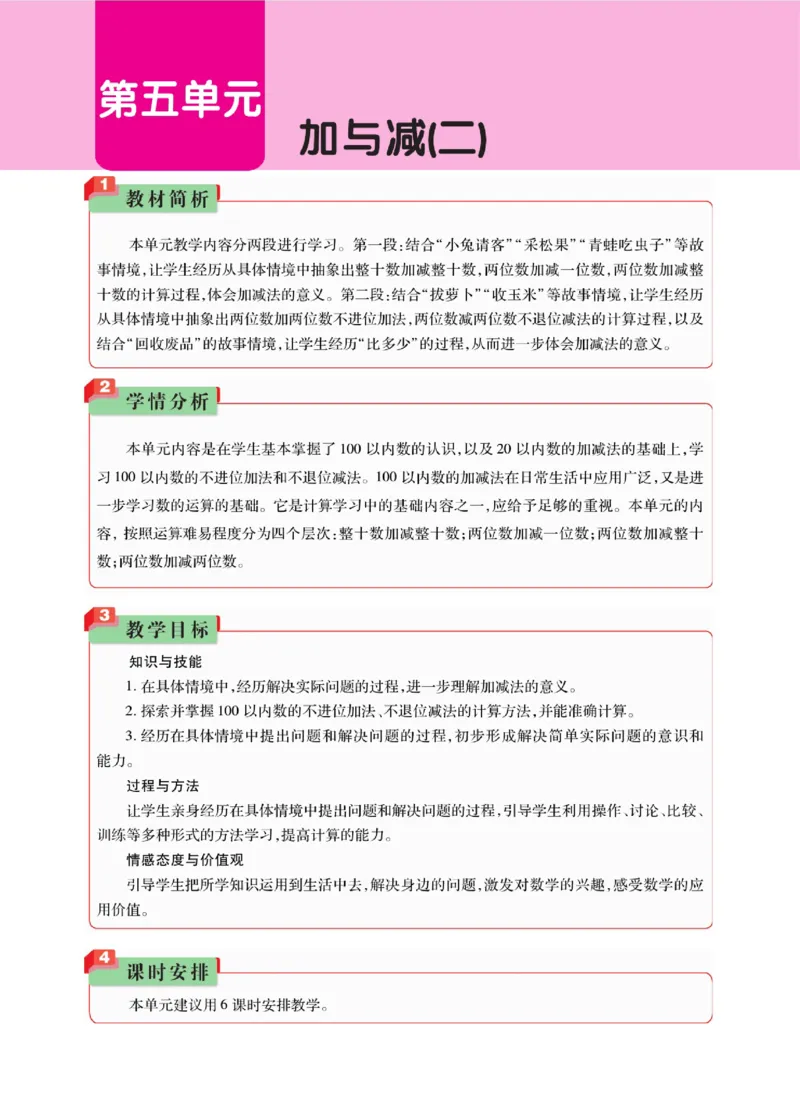 《巧学蛙教材巧解》数学1年级下册（BS）_一年级上下册资料_小学一年级学习资料-25年更新版_1-04、小学一年级数学下册_1-4-2、练习题、作业、试题、试卷_北师大版_电子册类
