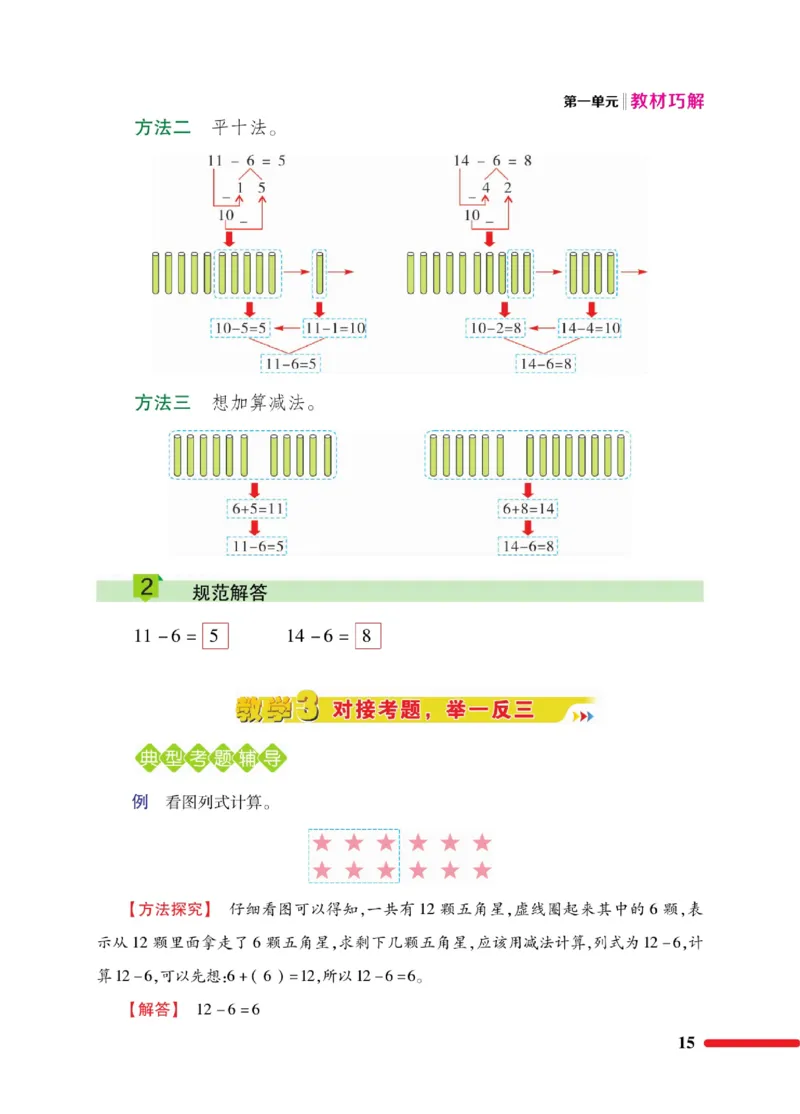《巧学蛙教材巧解》数学1年级下册（BS）_一年级上下册资料_小学一年级学习资料-25年更新版_1-04、小学一年级数学下册_1-4-2、练习题、作业、试题、试卷_北师大版_电子册类