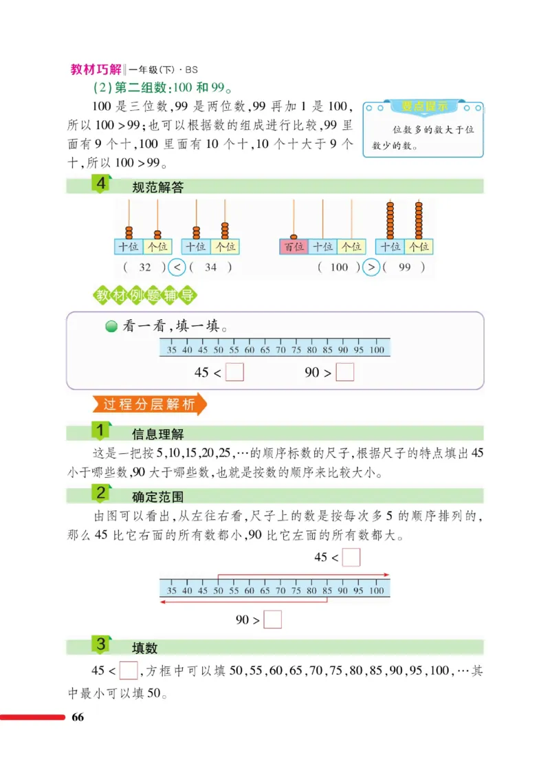 《巧学蛙教材巧解》数学1年级下册（BS）_一年级上下册资料_小学一年级学习资料-25年更新版_1-04、小学一年级数学下册_1-4-2、练习题、作业、试题、试卷_北师大版_电子册类