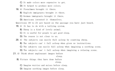 英语四级考试预测押题卷（四）_大学英语四级+六级_四级真题_四级密押试卷_2024年四级预测押题卷