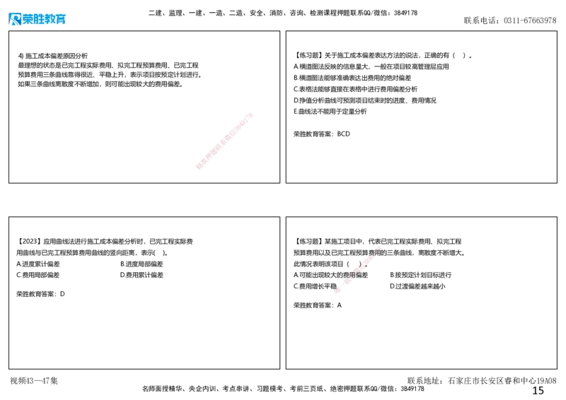 视频43&mdash;47集第6章建设工程成本管理（可打印版）_2026年一级建造师_2026年一建管理_2025年一建管理SVIP_02-基础精讲✿高端面授✿深度强化_13-管理《教材精讲班》大微RS_讲义