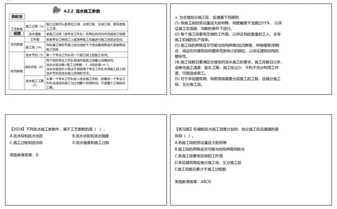 视频27集4.2流水施工进度计划（可打印版）_2026年一级建造师_2026年一建管理_2025年一建管理SVIP_02-基础精讲✿高端面授✿深度强化_13-管理《教材精讲班》大微RS_讲义