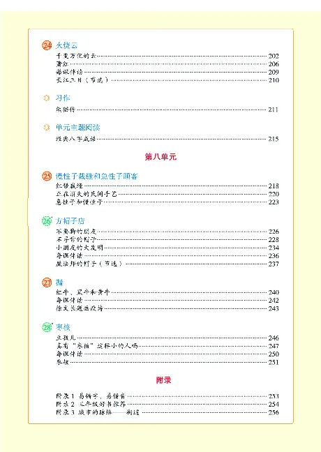《年级阅读》语文3年级下册（RJ）_三年级上下册资料_小学三年级学习资料-25年更新版_3-02、小学三年级语文下册_3-2-2、练习题、作业、试题、试卷_电子册类