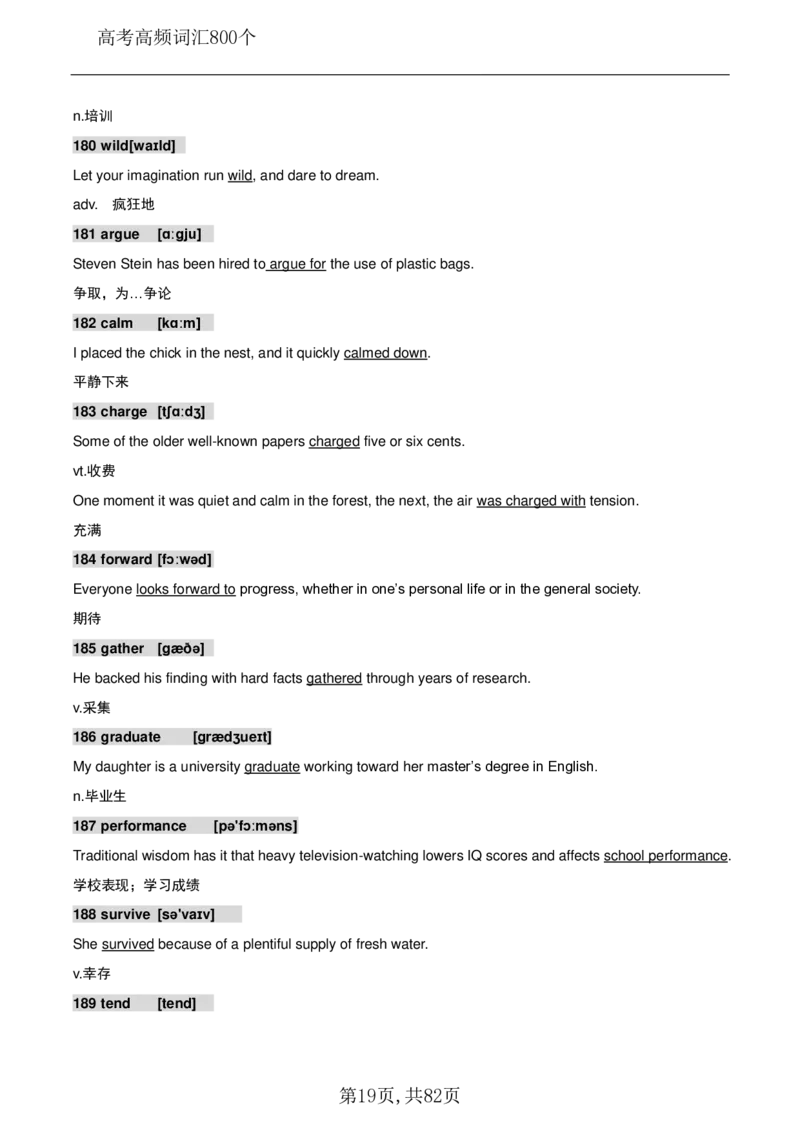 英语08高考英语800个高频词_S054高中英语备考必备学习资料包