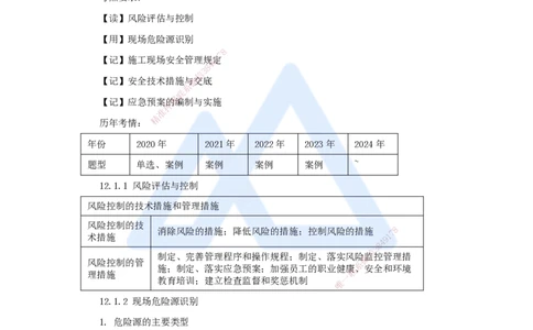 （65）施工安全管理-风险管理策划、安全管理规定_2026年一级建造师_2026年一建机电_2025年一建机电SVIP_02-基础精讲✿高端面授✿深度强化_28-机电《实景精讲通关》杨海军HX_讲义