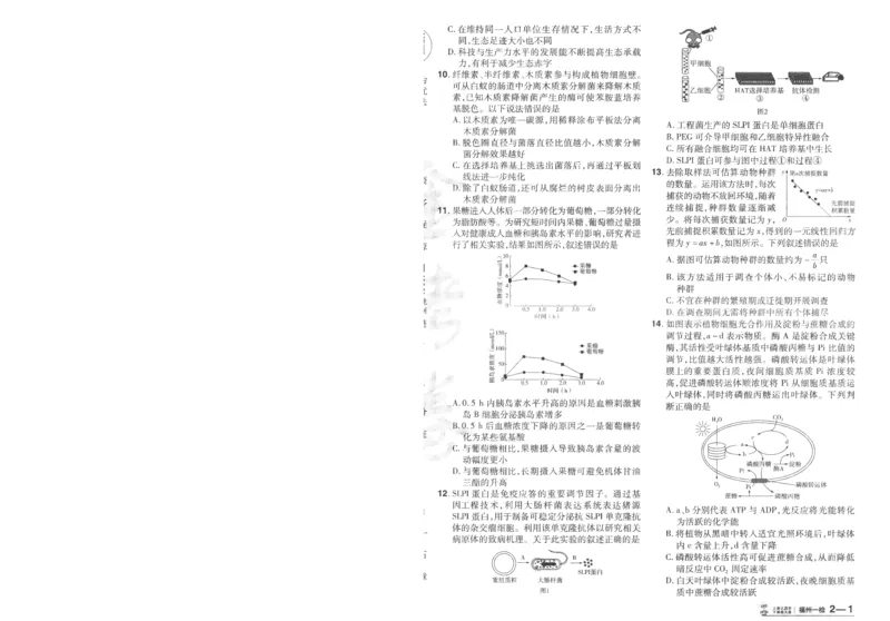 2025《金考卷&middot;特快专递&middot;第3期&middot;生物》A4_2025高中教辅（后续还会更新新习题试卷）_2025版《金考卷特快专递》_2025版金考卷特快专递第三期生物