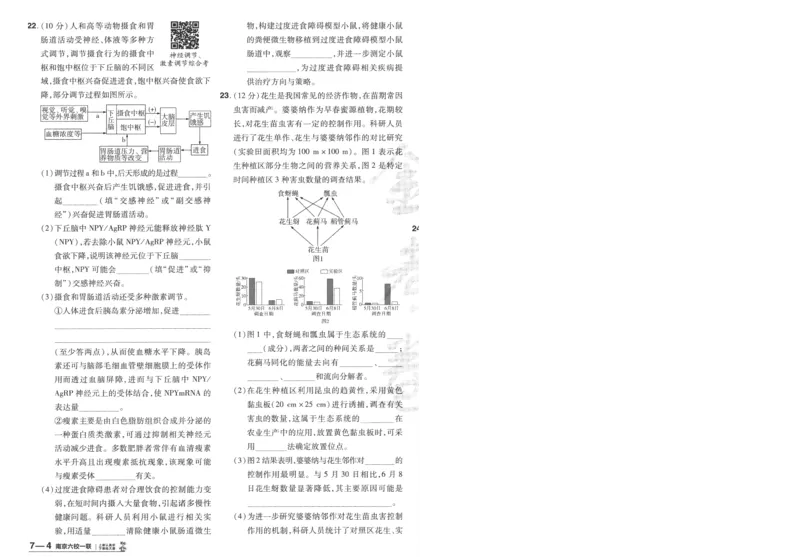 2025《金考卷&middot;特快专递&middot;第3期&middot;生物》A4_2025高中教辅（后续还会更新新习题试卷）_2025版《金考卷特快专递》_2025版金考卷特快专递第三期生物