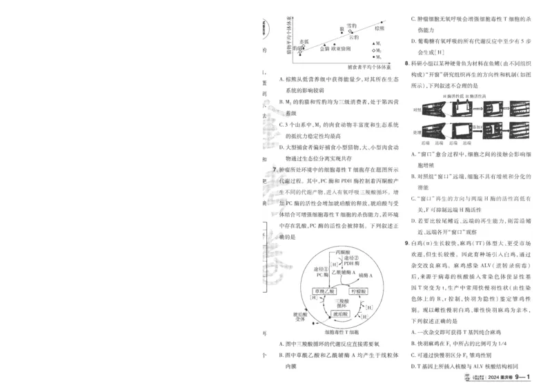 2025《金考卷&middot;特快专递&middot;第3期&middot;生物》A4_2025高中教辅（后续还会更新新习题试卷）_2025版《金考卷特快专递》_2025版金考卷特快专递第三期生物
