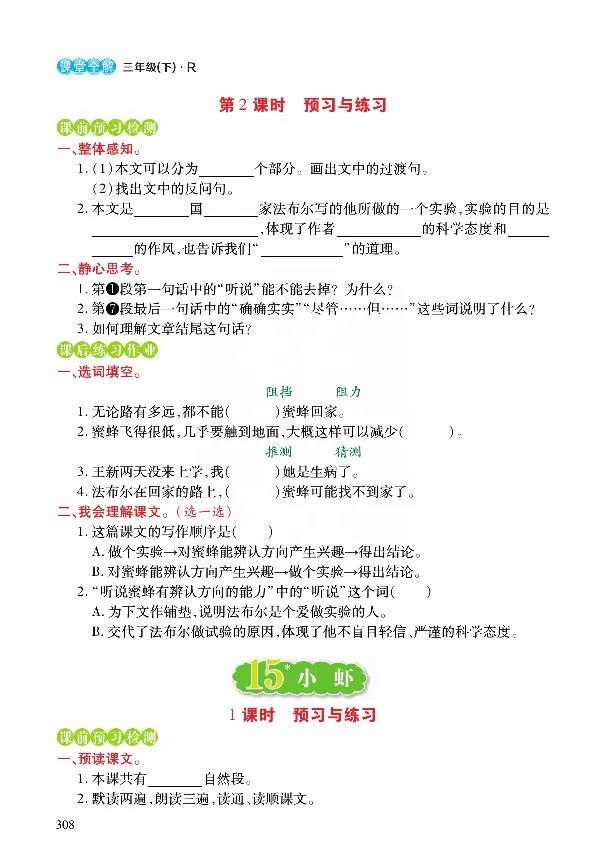 《张小宁课堂全解》语文3年级下册（RJ）_三年级上下册资料_小学三年级学习资料-25年更新版_3-02、小学三年级语文下册_3-2-2、练习题、作业、试题、试卷_电子册类