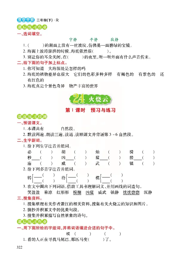 《张小宁课堂全解》语文3年级下册（RJ）_三年级上下册资料_小学三年级学习资料-25年更新版_3-02、小学三年级语文下册_3-2-2、练习题、作业、试题、试卷_电子册类