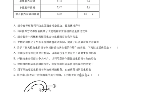 2024年高考生物试卷（江苏）（空白卷）_生物历年高考真题_新&middot;Word版2008-2025&middot;高考生物真题_生物（按年份分类）2008-2025_2024&middot;高考生物真题