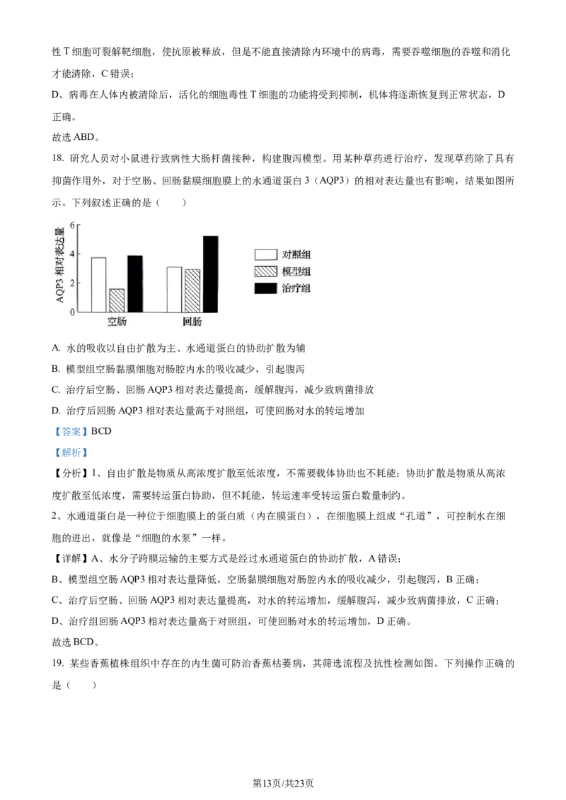 2024年高考生物试卷（辽宁）（解析卷）_生物历年高考真题_新&middot;Word版2008-2025&middot;高考生物真题_生物（按年份分类）2008-2025_2024&middot;高考生物真题