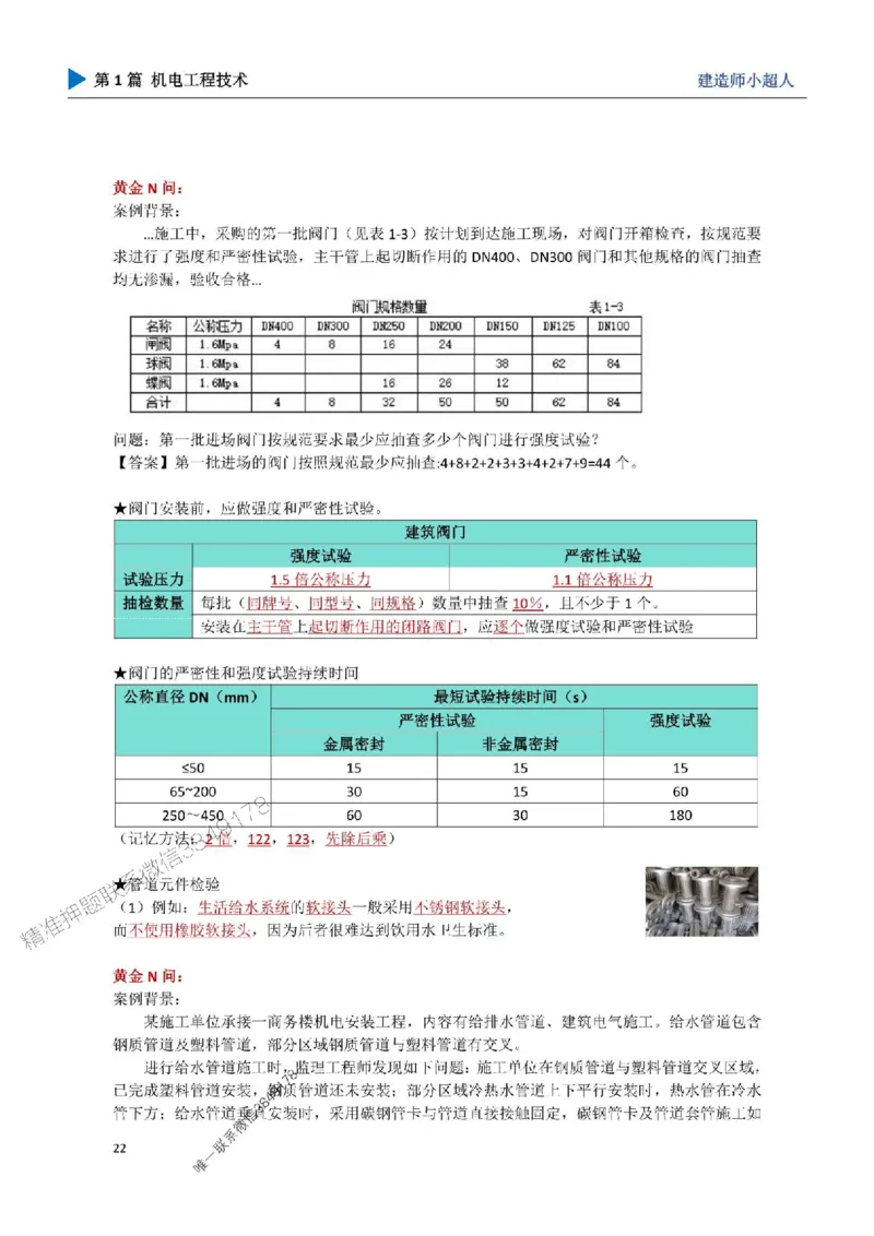 04.建筑管道_1_2026年一级建造师_2026年一建机电_2025年一建机电SVIP_04-冲刺串讲✿考点强化✿小灶集训_18-机电《3D案例攻克》小超人SMR_讲义