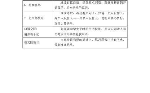 第三单元_一年级语文下册（统编版）_老课标资料_教案反思+导学案_文本式_2版文本式教案