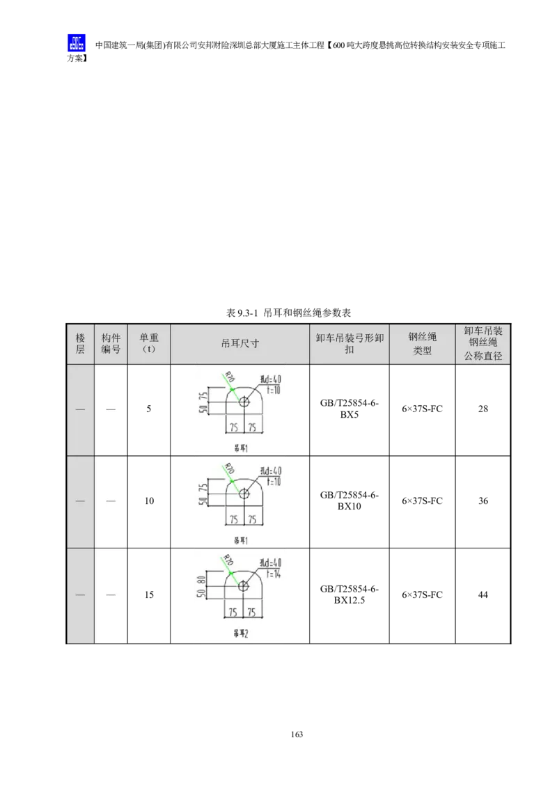 安邦财险深圳总部大厦施工主体工程600吨大跨度悬挑高位转换结构安装安全专项施工方案_2021-2023年优秀施组方案_施工方案_1-钢结构安装专项施工方案正文