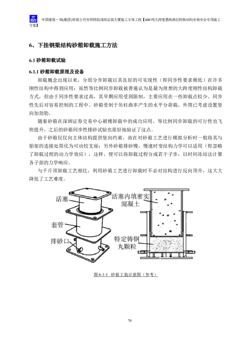 安邦财险深圳总部大厦施工主体工程600吨大跨度悬挑高位转换结构安装安全专项施工方案_2021-2023年优秀施组方案_施工方案_1-钢结构安装专项施工方案正文