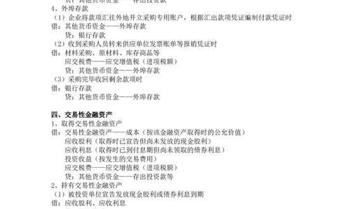 2026年初级会计分录大全_26初级会计资料包_分录大全