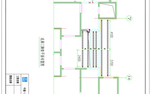 附图16--1、3、7、10#楼西侧消防连廊三脚架安装平面图_2021-2023年优秀施组方案_施工方案_方案35-航企二期项目高空连廊模板支撑架专项施工方案_1.正文_附图