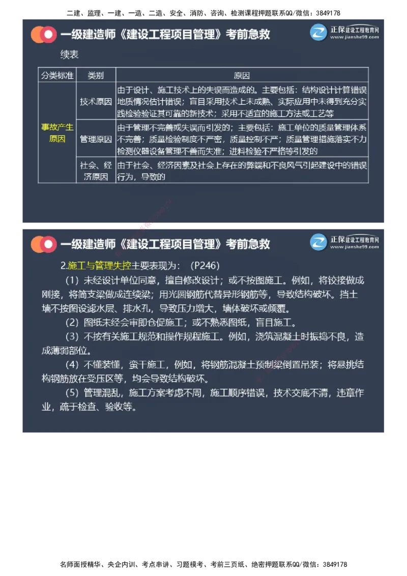 课件_2026年一级建造师_2026年一建管理_2025年一建管理SVIP_04-冲刺串讲✿考点强化✿小灶集训_69-管理《考前急救班》黄秋娟JG_2025年一级建造师《项目管理》考前急救直播-2