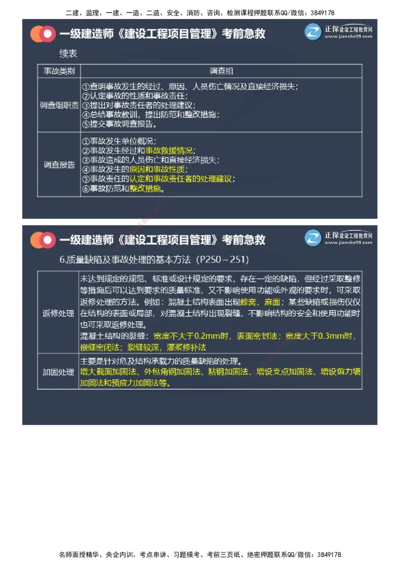 课件_2026年一级建造师_2026年一建管理_2025年一建管理SVIP_04-冲刺串讲✿考点强化✿小灶集训_69-管理《考前急救班》黄秋娟JG_2025年一级建造师《项目管理》考前急救直播-2