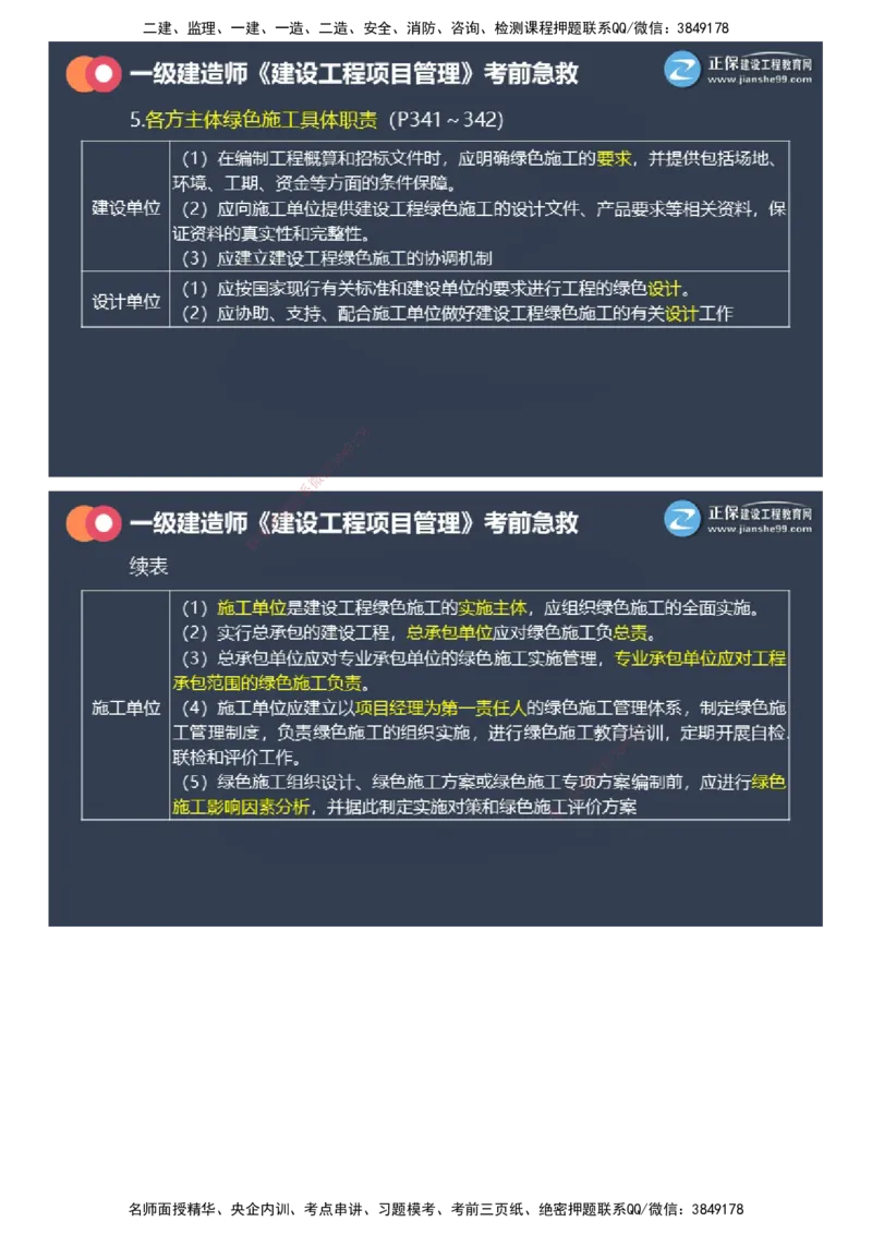课件_2026年一级建造师_2026年一建管理_2025年一建管理SVIP_04-冲刺串讲✿考点强化✿小灶集训_69-管理《考前急救班》黄秋娟JG_2025年一级建造师《项目管理》考前急救直播-2
