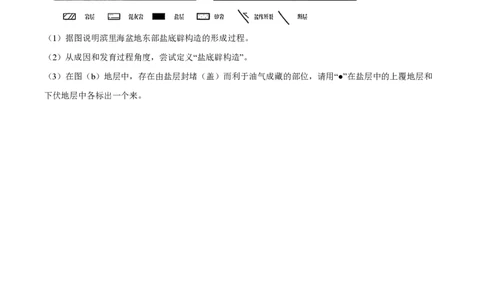 2024年高考地理试卷（河北&middot;部分）（空白卷）_地理历年高考真题_新&middot;PDF版2008-2025&middot;高考地理真题_地理（按年份分类）2008-2025_2024&middot;地理高考真题