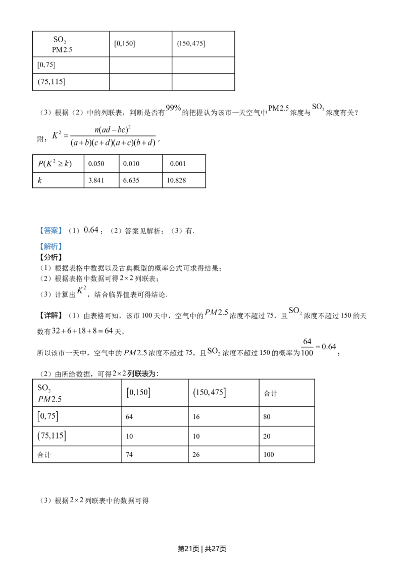 2020年高考数学试卷（新高考Ⅰ卷）（山东）（解析卷）_历年高考真题合集_数学历年高考真题_新&middot;Word版2008-2025&middot;高考数学真题_数学（按年份分类）2008-2025_2020&middot;高考数学真题