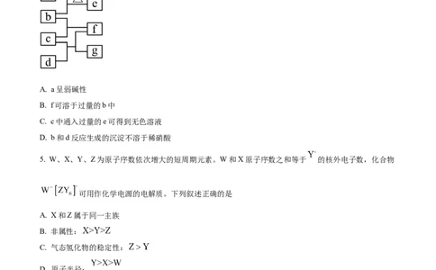2024年高考化学试卷（全国甲卷）（空白卷）_历年高考真题合集_化学历年高考真题_新&middot;Word版2008-2025&middot;高考化学真题_化学（按年份分类）2008-2025_2024&middot;高考化学真题