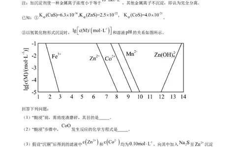 2024年高考化学试卷（全国甲卷）（空白卷）_历年高考真题合集_化学历年高考真题_新&middot;Word版2008-2025&middot;高考化学真题_化学（按年份分类）2008-2025_2024&middot;高考化学真题