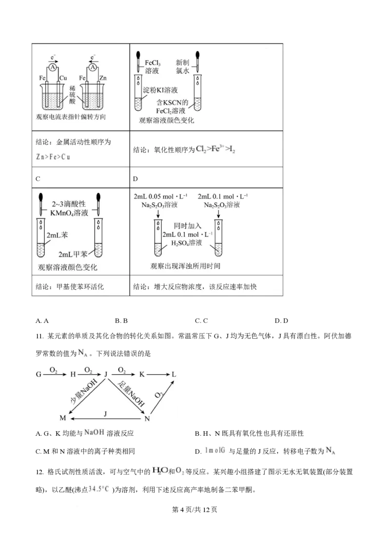2025年高考化学试卷（陕晋青宁卷）（空白卷）_历年高考真题合集_化学历年高考真题_新&middot;PDF版2008-2025&middot;高考化学真题_化学（按年份分类）2008-2025_2025&middot;高考化学真题