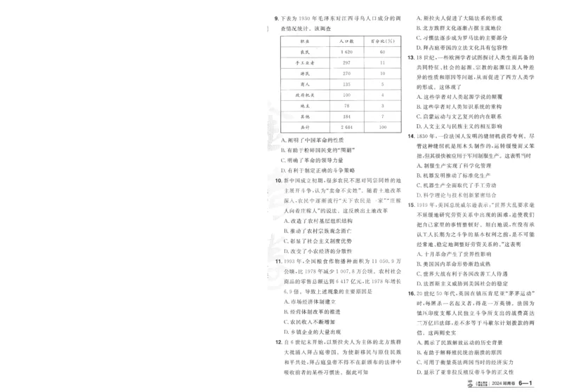2025《金考卷&middot;特快专递&middot;第3期&middot;历史》A4_2025高中教辅（后续还会更新新习题试卷）_2025版《金考卷特快专递》_2025版金考卷特快专递第三期历史