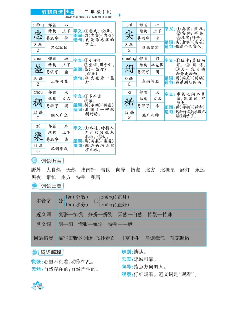 《教材首选全解》语文2年级下册（RJ）_二年级上下册资料_小学二年级学习资料-25年更新版_2-02、小学二年级语文下册_2-2-2、练习题、作业、试题、试卷_电子册类_教材解读
