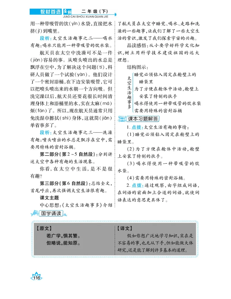 《教材首选全解》语文2年级下册（RJ）_二年级上下册资料_小学二年级学习资料-25年更新版_2-02、小学二年级语文下册_2-2-2、练习题、作业、试题、试卷_电子册类_教材解读