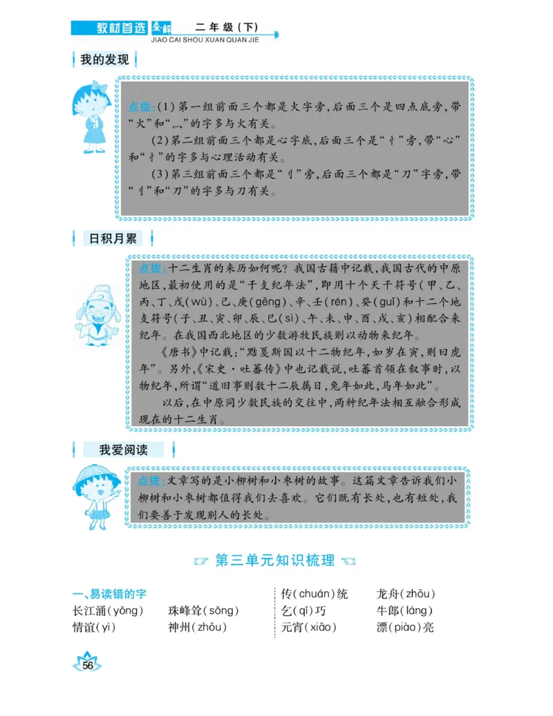 《教材首选全解》语文2年级下册（RJ）_二年级上下册资料_小学二年级学习资料-25年更新版_2-02、小学二年级语文下册_2-2-2、练习题、作业、试题、试卷_电子册类_教材解读