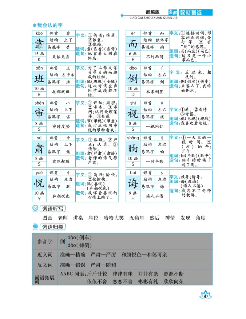 《教材首选全解》语文2年级下册（RJ）_二年级上下册资料_小学二年级学习资料-25年更新版_2-02、小学二年级语文下册_2-2-2、练习题、作业、试题、试卷_电子册类_教材解读