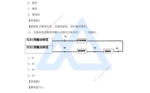 05.2025杨鹏-五年真题解析-2022年真题-单项选择题_2026年一级建造师_2026年一建通信_2025年一建通信SVIP_03-习题精析✿实战特训✿模考通关_01-通信《五年真题解析》杨鹏HX_讲义