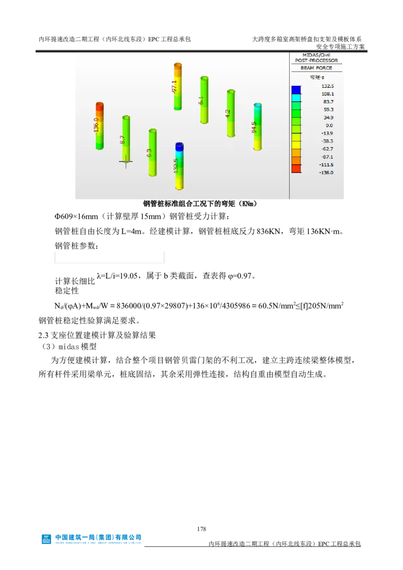 大跨度多箱室高架桥盘扣支架及模板体系安全专项施工方案_2021-2023年优秀施组方案_施工方案_襄阳内环线项目大跨度多箱室高架桥盘扣支架及模板体系安全专项施工方案_1、施工方案