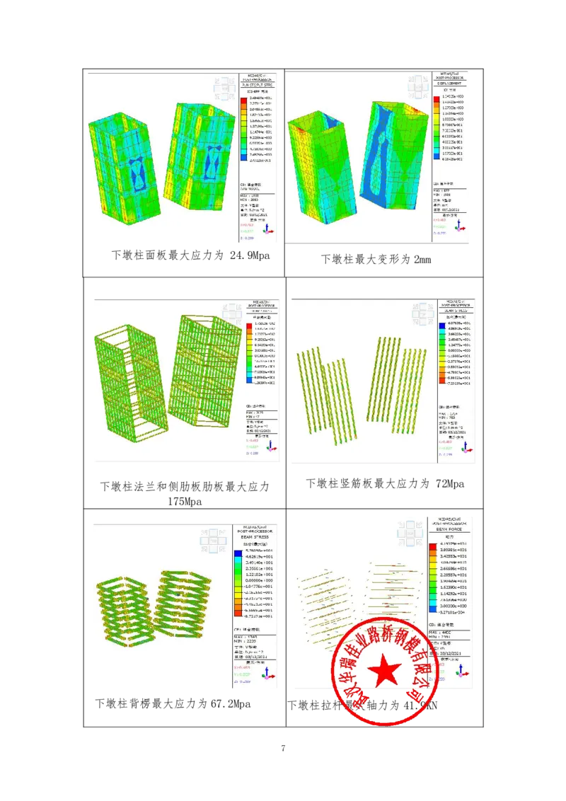 附件4：中建一局九江新建快速路工程-V型塔柱钢模板计算书-盖章_2021-2023年优秀施组方案_施工方案_方案11-新建快速路系统（一期)工程总承包（一标段）项目-矮塔斜拉桥安全专项施工方案
