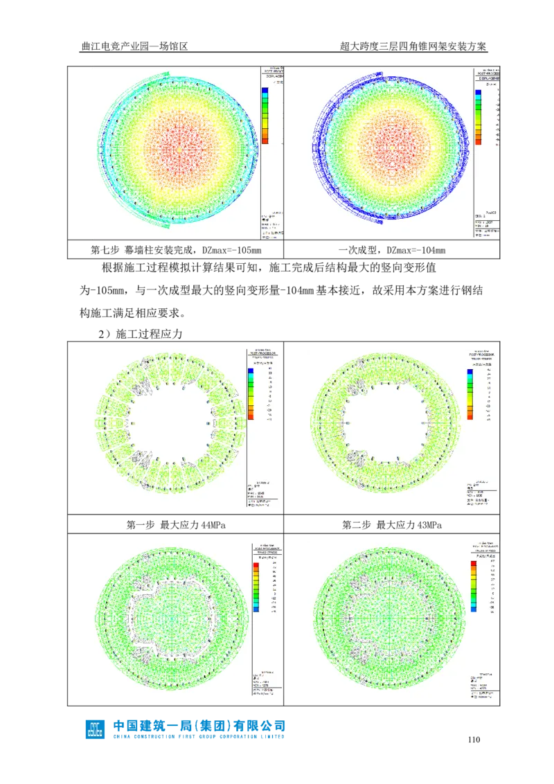 超大跨度三层四角锥网架安装方案_2021-2023年优秀施组方案_施工方案_方案27-超大跨度三层四角锥网架安装方案_1.施工方案