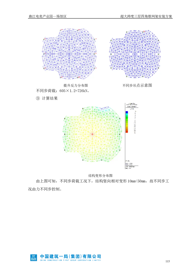 超大跨度三层四角锥网架安装方案_2021-2023年优秀施组方案_施工方案_方案27-超大跨度三层四角锥网架安装方案_1.施工方案