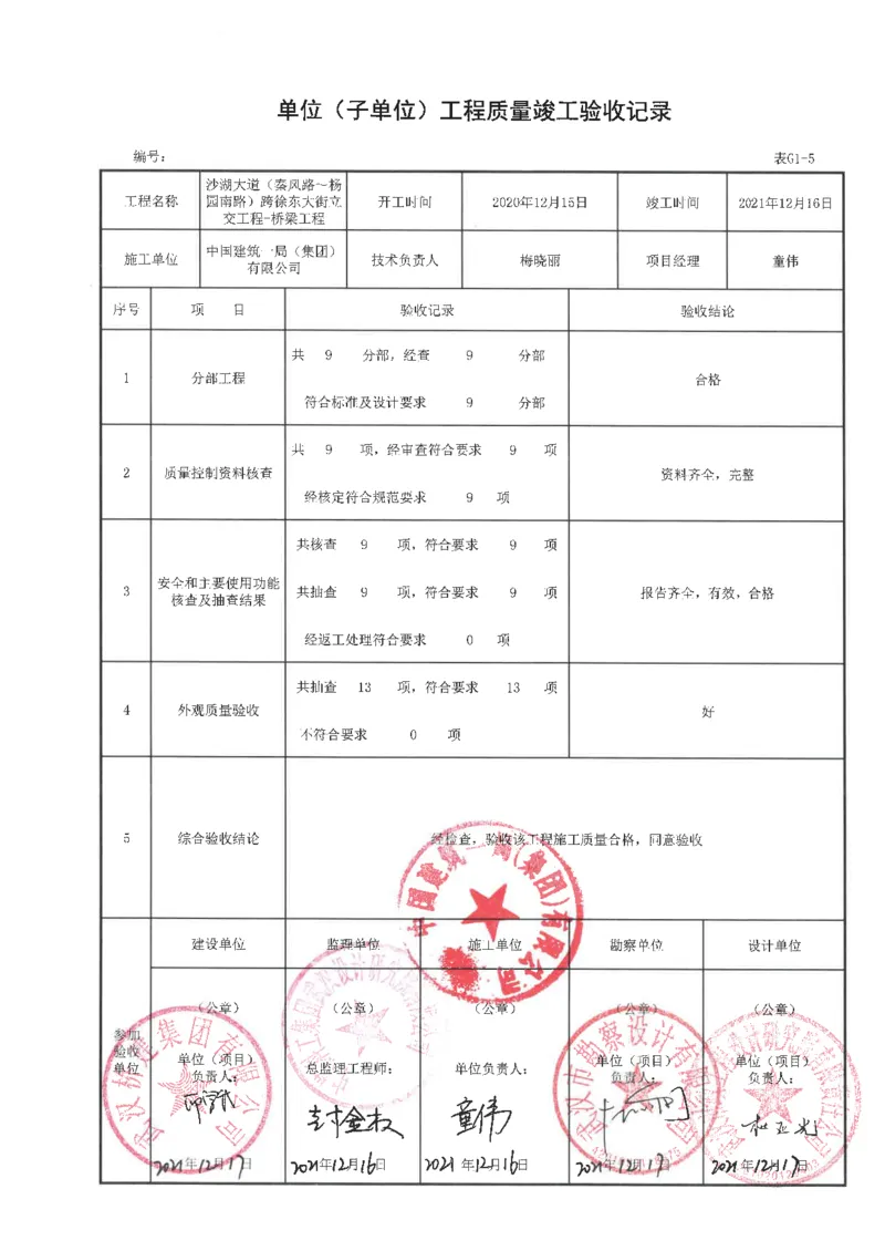 沙湖大道（秦风路～杨园南路）跨徐东大街立交工程桥梁工程单位工程质量竣工验收记录表_2021-2023年优秀施组方案_施工方案_方案09-沙湖大道项目异型声屏障制造与安装施工方案