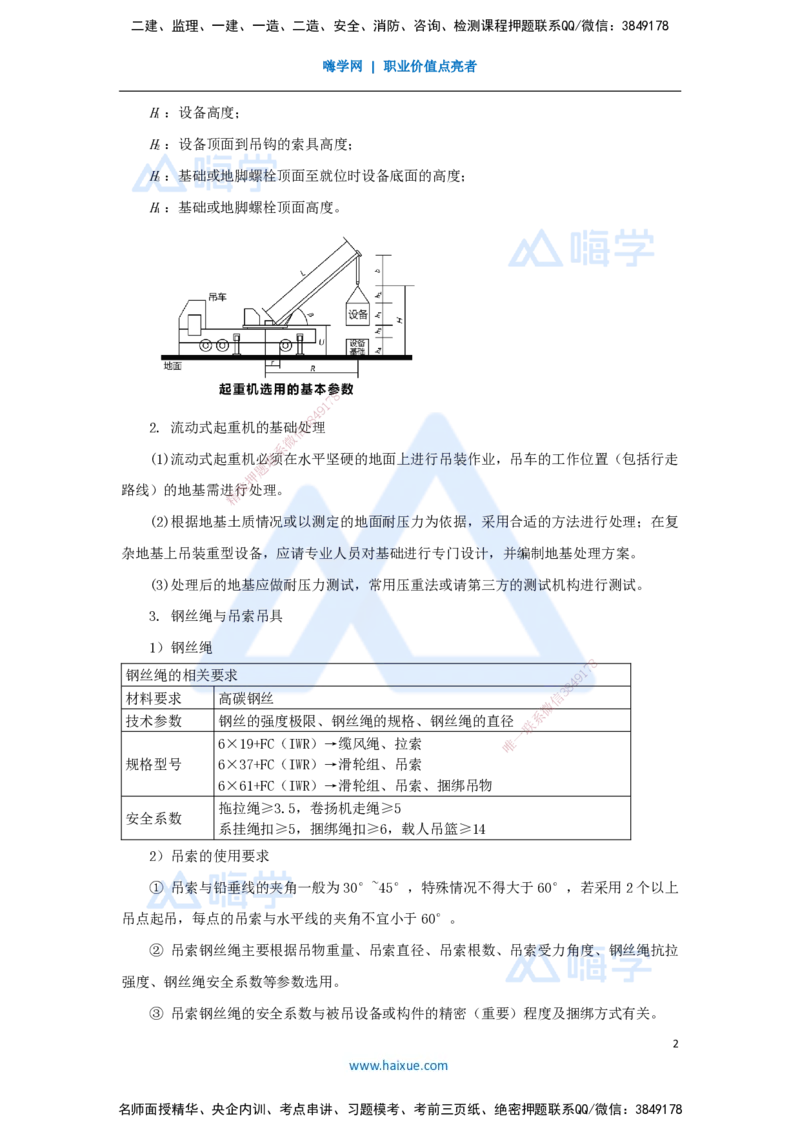 05.2025杨海军-考前拔分速成-（4）起重技术_2026年一级建造师_2026年一建机电_2025年一建机电SVIP_04-冲刺串讲✿考点强化✿小灶集训_33-机电《考前拔分速成》杨海军HX_讲义