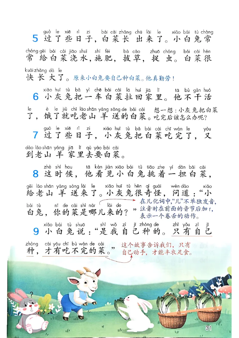 25秋一年级上册语文课堂笔记119页_2025秋《课堂笔记预习课》语文1-6