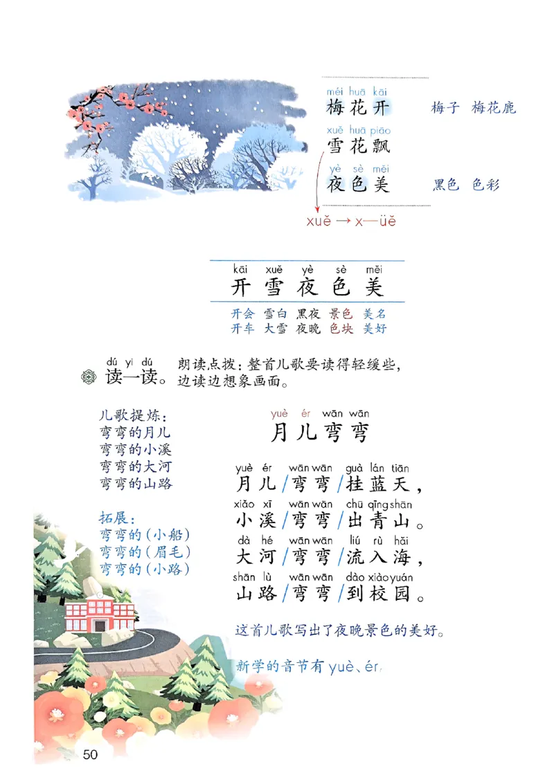 25秋一年级上册语文课堂笔记119页_2025秋《课堂笔记预习课》语文1-6