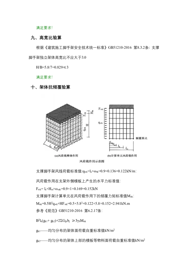 附件9支撑高度为5.8m，板厚300mm模板（盘扣式）支撑计算书_2021-2023年优秀施组方案_施工方案_方案28-昆明交通枢纽内支撑拆除方案_1-内支撑拆除施工方案_附件