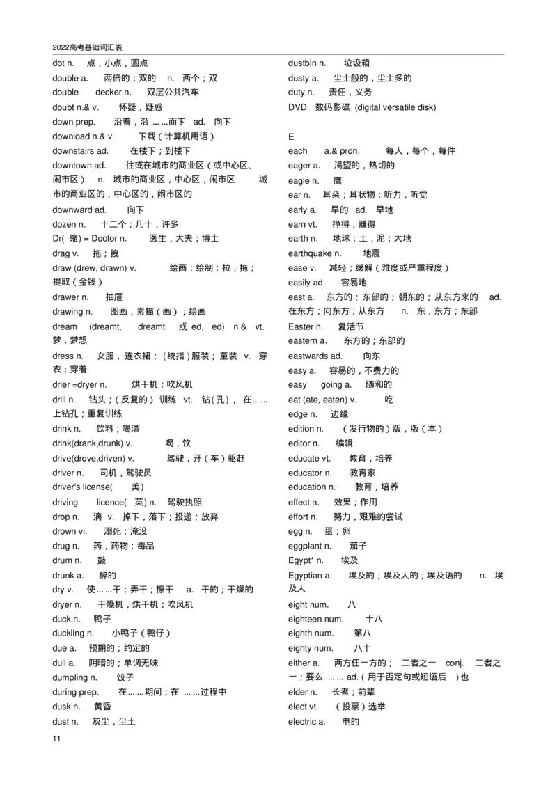 英语962022高考必备3500词汇_S054高中英语备考必备学习资料包
