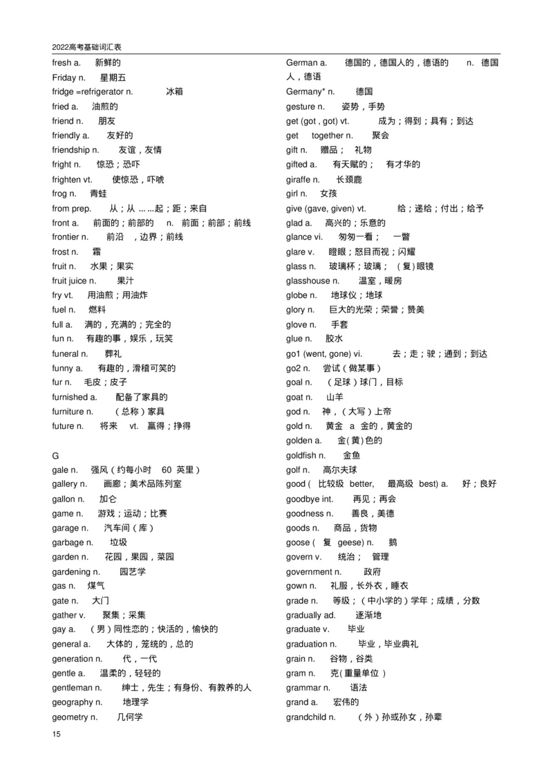 英语962022高考必备3500词汇_S054高中英语备考必备学习资料包