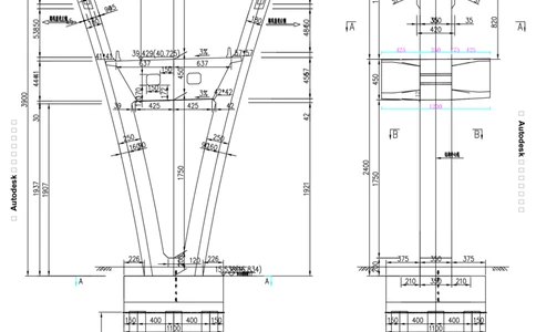 附件7：矮塔斜拉桥0#块支架PDF图2021.5.22_2021-2023年优秀施组方案_施工方案_方案11-新建快速路系统（一期)工程总承包（一标段）项目-矮塔斜拉桥安全专项施工方案